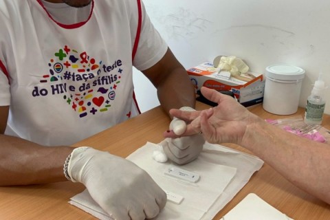 Campanha “Fique Sabendo” realiza testes rápidos e ações preventivas contra Doenças Sexualmente transmissíveis
