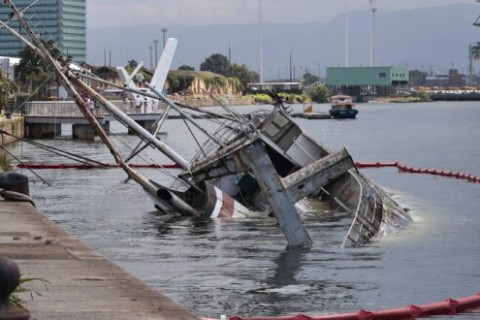 Navio histórico afundado em Santos será reflutuado por R$ 8,6 milhões
